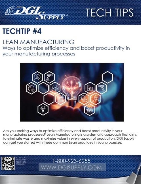 TechTip #4 - Lean Manufacturing