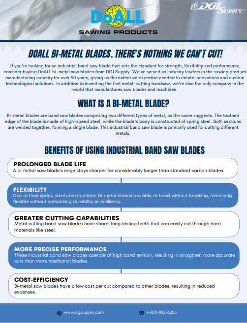 DoALL Bi-Metal Blade Overview