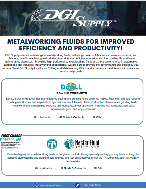 Metalworking Fluids Line Card