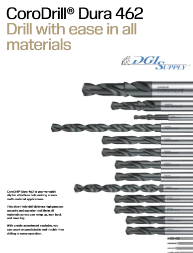Sandvik Coromant - CoroDrill Dura 462