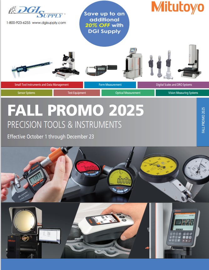 Mitutoyo Fall Promo
