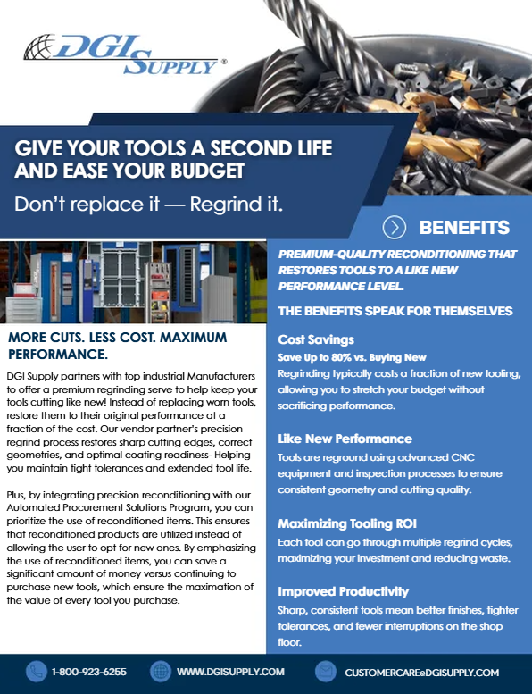 DGI Supply Regrind Service